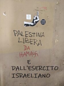 scritta sul muro modificata